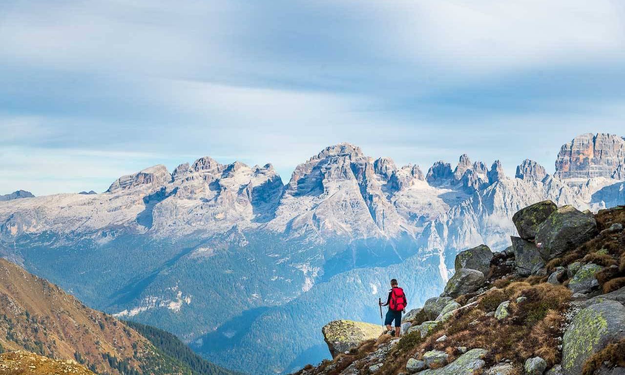 Blick auf das Brenta-Massiv während der Herbstveranstaltung 2025